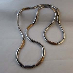 Breil flowing necklace stainless steel bronze